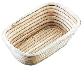 Ｍｕｒａｎｏ（ムラノ）籐製醗酵カゴ　小判型　小